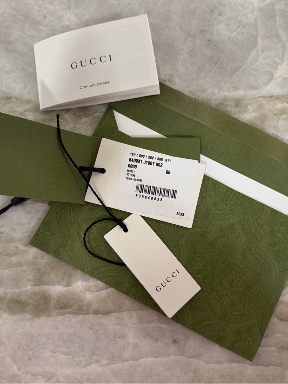 Gucci chain belt with Interlocking G charm with dust bag and packaging - Picture 2 of 6